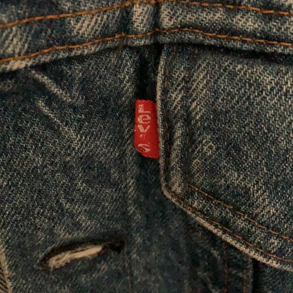COPY - Vintage Red Label Levi Jacket - Picture 3 of 4